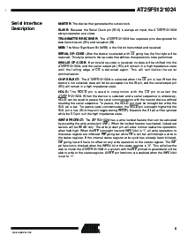 浏览型号AT25F1024N-10SI-2.7的Datasheet PDF文件第5页