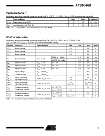 浏览型号AT93C46B-10PI-2.7的Datasheet PDF文件第3页