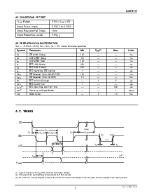 浏览型号CAT5113SI-50TSSOP的Datasheet PDF文件第5页