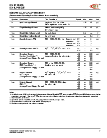 浏览型号IC41C16256-25K的Datasheet PDF文件第7页