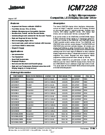 浏览型号ICM7228CIPI的Datasheet PDF文件第1页
