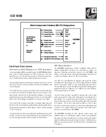 浏览型号ICS1890Y的Datasheet PDF文件第4页