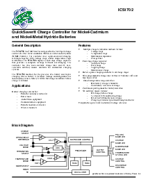 浏览型号ICS1702MT的Datasheet PDF文件第1页