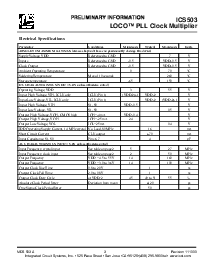 浏览型号ICS503MT的Datasheet PDF文件第3页