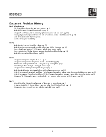 浏览型号ICS1523M的Datasheet PDF文件第2页