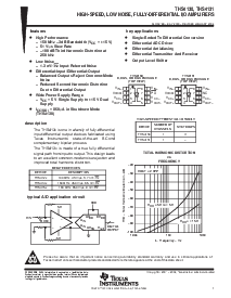 浏览型号THS4131IDGK的Datasheet PDF文件第1页