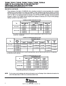 浏览型号TLV2452IDGK的Datasheet PDF文件第2页