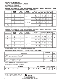 浏览型号SN74LV373APWRE4的Datasheet PDF文件第6页