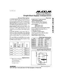 浏览型号MAX923CUA的Datasheet PDF文件第1页