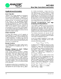 浏览型号AAT4280IJS-3-T1的Datasheet PDF文件第10页