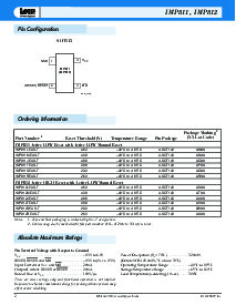 浏览型号IMP812MEUS-T的Datasheet PDF文件第2页