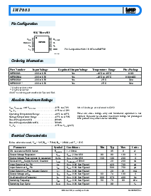 浏览型号IMP803IMA的Datasheet PDF文件第2页