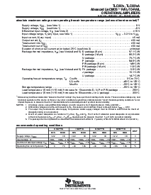 浏览型号TLC2274INE4的Datasheet PDF文件第5页