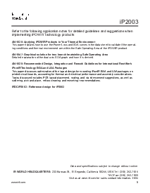 浏览型号IP2003的Datasheet PDF文件第9页