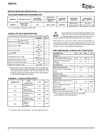 浏览型号ADS5424IPJYR的Datasheet PDF文件第2页