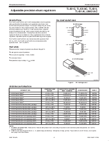 浏览型号TL431IPN的Datasheet PDF文件第2页