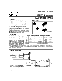 浏览型号IR2183SPbF的Datasheet PDF文件第1页