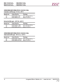浏览型号IS61C6416AL的Datasheet PDF文件第14页