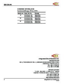 浏览型号IS61C64AH-15J的Datasheet PDF文件第8页