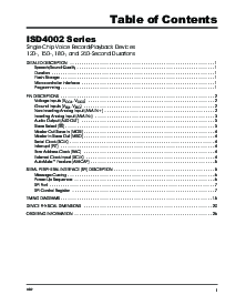 浏览型号ISD4002-120XI的Datasheet PDF文件第1页