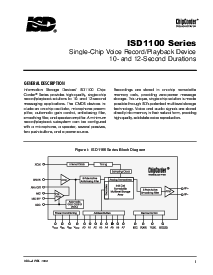 浏览型号ISD1100X的Datasheet PDF文件第3页