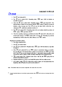 浏览型号ISD2560的Datasheet PDF文件第14页