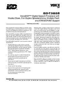 浏览型号ISD-T360SB的Datasheet PDF文件第3页