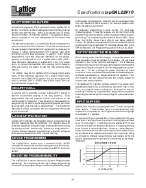 浏览型号ISPGAL22V10C-10LJ的Datasheet PDF文件第10页