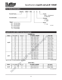浏览型号ISP1032E的Datasheet PDF文件第16页