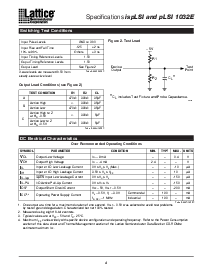 浏览型号ISP1032E的Datasheet PDF文件第4页