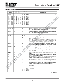 浏览型号ispLSI1032E-100LT的Datasheet PDF文件第13页