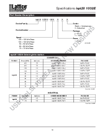 浏览型号ispLSI1032E-100LT的Datasheet PDF文件第16页