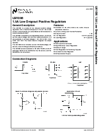 浏览型号LM1086IT-5.0的Datasheet PDF文件第1页