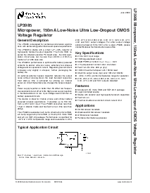 浏览型号LP3985ITLX-2.8的Datasheet PDF文件第1页
