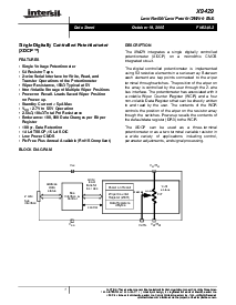 浏览型号X9429WS16IZ-2.7的Datasheet PDF文件第1页