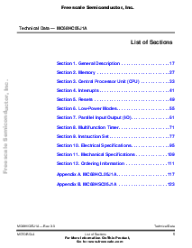 浏览型号MC68HC05J1AVP的Datasheet PDF文件第5页
