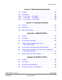 浏览型号MC68HC705KJ1CDW的Datasheet PDF文件第11页