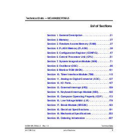 浏览型号MC68HC908JK1CDW的Datasheet PDF文件第3页