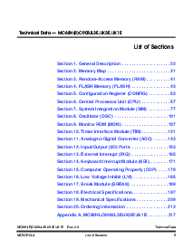 浏览型号MC68HC908JK1EMDW的Datasheet PDF文件第5页