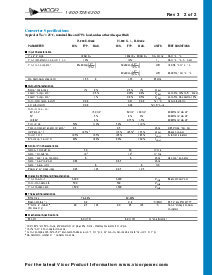 浏览型号VI-27JMX的Datasheet PDF文件第2页