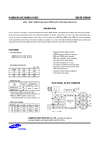 浏览型号K4E641612C-TL60的Datasheet PDF文件第1页