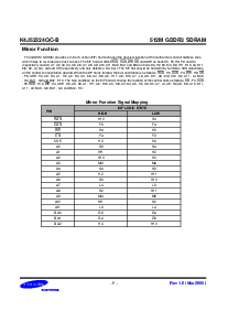 浏览型号K4J52324QC的Datasheet PDF文件第7页