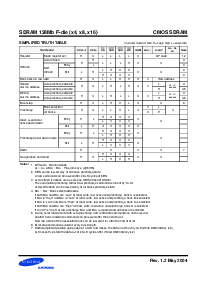 浏览型号K4S281632F-TL75的Datasheet PDF文件第14页