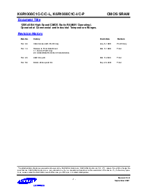 浏览型号K6R1008C1C-J10的Datasheet PDF文件第1页