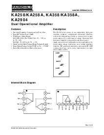 浏览型号KA358AD的Datasheet PDF文件第1页