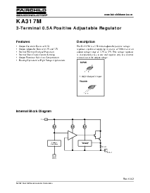 浏览型号KA317MRTM的Datasheet PDF文件第1页