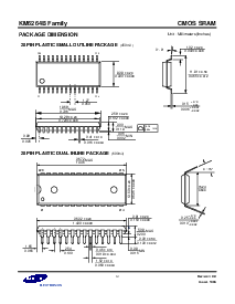 浏览型号KM6264BLG-10的Datasheet PDF文件第10页