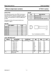 浏览型号KTY81-1的Datasheet PDF文件第2页