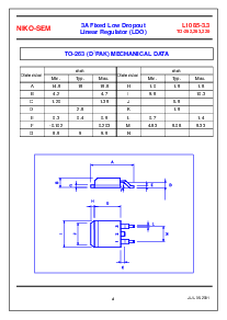 浏览型号L1085S-3.3的Datasheet PDF文件第4页