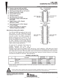 浏览型号L293DNEE4的Datasheet PDF文件第1页